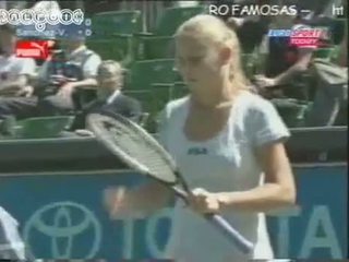 Jelena dokic oops downblouse 不錯
