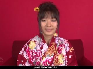 Chiharu Wants Cock in Each of Her Tigh...