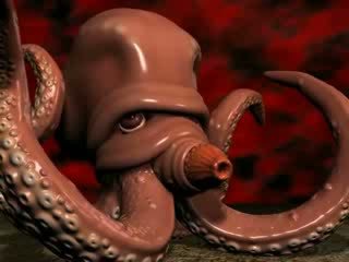 Dibujos animados tentacles 3d