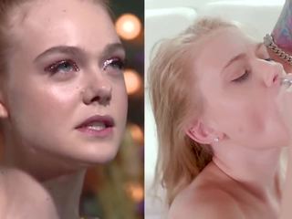 Elle fanning - कॉंपिलेशन और fake पॉर्न, पॉर्न ३डी