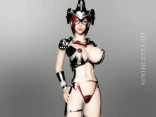3D Anime Slave Gets Tits Tortured