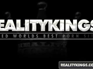Realiti kings - phat pantat/ punggung perempuan hitam remaja pixie minx rides yang putih zakar/batang