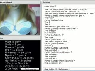 Horny Swiss Girl Chatroulette Game