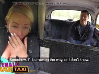 Female fake taxi heiß blond sucks und fucks tschechisch schwanz