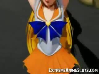 3D Sailor Venus Blowjob!