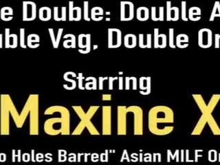 Double Dippers, Maxine X & Selah Rain Get Every Hole Black Cock Fucked!