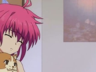 Redhead anime sweety masturbating