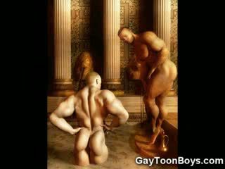 3d العضلات مثلي الجنس males!