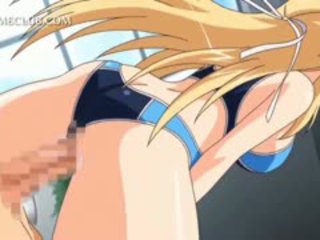 Superb animen kön doll mes knull och ridning hård balle