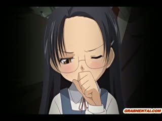 Japonais hentaï fingered cul