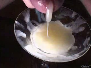 Slut likes to drink cum video