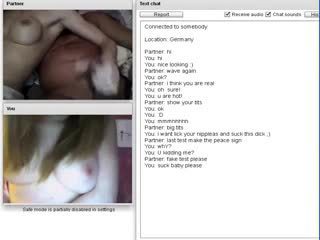 Chatroulette #76 Horny couple with a beautiful wife