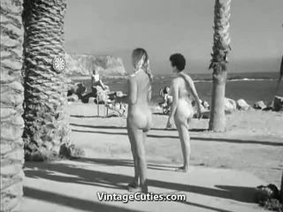 Hot Girls in the Nudist Resort