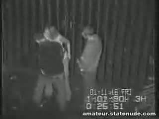 Rumaja gang bang on security cam