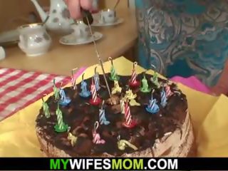 Big Boobs Mother-in-law Pleases Him, Free Porn 1b