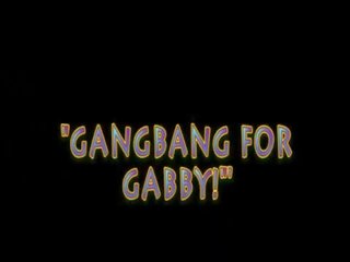 Gangbang for MexiMILF Gabby Quinteros