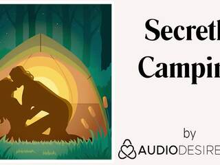 Secretly camping (erotic audio porno für frauen, sexy asmr)