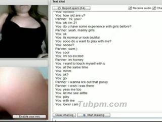 English Girl On Chatroulette