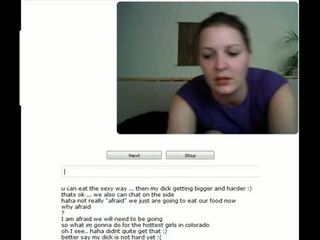 Chatroulette Babe On Live Stream