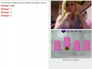 Very Hot Girl Plays The Omegle Game