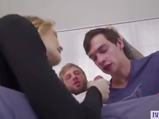 Bisexual Step Dad Fucks Younger Couple, Porn 04