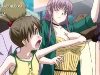 Anime Teen Sex Slave Gets Hairy Cunt Drilled Hard