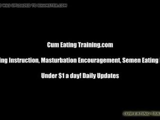 I Love it When a Guy Eats Their Own Cum for Me CEI: Porn cf
