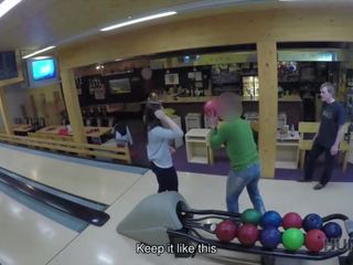 Hunt4k. bertuah fucker organizes wonderful pickup dalam bowling tempat