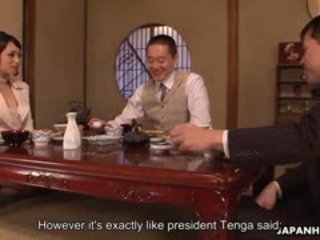 Triedne kancelária dáma yukina aoyama gets used po a dinner