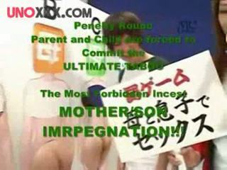 Japanese mother son gameshow part 4 up...