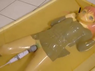 Kigurumi vibrating in vacuum bed, mugt hd porno 8e